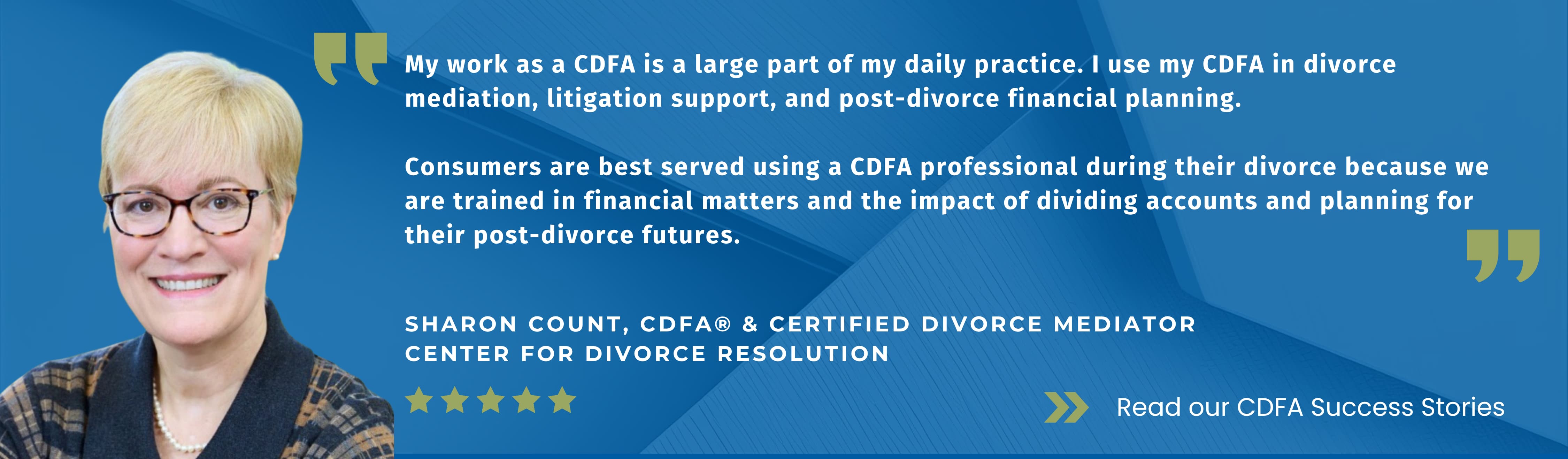 IDFA Nov 2025 Testimonial Success Story Sharon Count