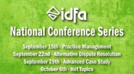 2022 IDFA National Conference Series 