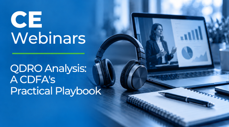 QDRO Analysis: A CDFA®'s Practical Playbook
